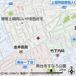 コスモ上福岡周辺の地図
