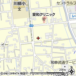 埼玉県越谷市川柳町5丁目22周辺の地図