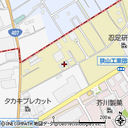 埼玉県狭山市下広瀬742周辺の地図