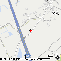 千葉県成田市名木893周辺の地図