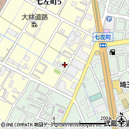 株式会社東洋スタビ　関東支社埼玉営業所周辺の地図