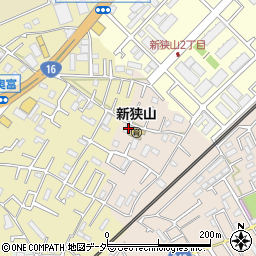 埼玉県狭山市東三ツ木300周辺の地図