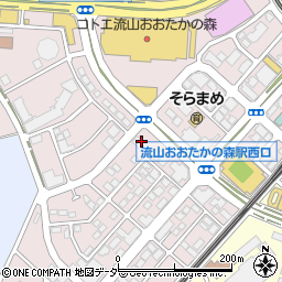 京葉銀行流山おおたかの森支店 ＡＴＭ周辺の地図