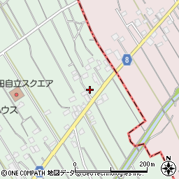 埼玉県狭山市中新田23周辺の地図
