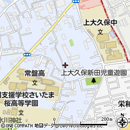 埼玉県さいたま市桜区上大久保817周辺の地図