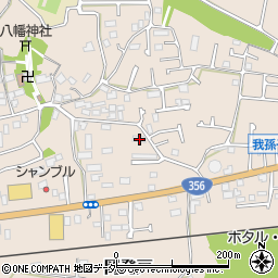 千葉県我孫子市下ケ戸515-1周辺の地図