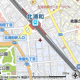リパーク北浦和駅前第２駐車場周辺の地図
