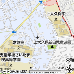 埼玉県さいたま市桜区上大久保818周辺の地図