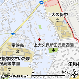 埼玉県さいたま市桜区上大久保820周辺の地図