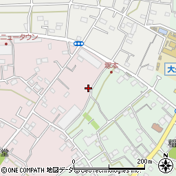埼玉県さいたま市桜区塚本109周辺の地図