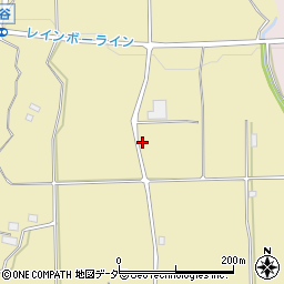 山梨県北杜市大泉町谷戸4783周辺の地図