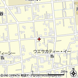 埼玉県越谷市川柳町2丁目29周辺の地図