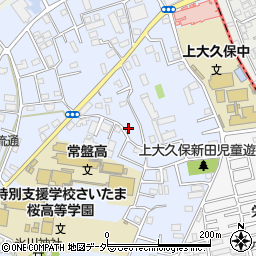埼玉県さいたま市桜区上大久保438周辺の地図