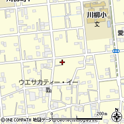 埼玉県越谷市川柳町2丁目45-1周辺の地図