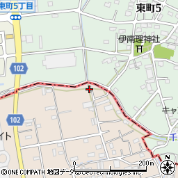 埼玉県草加市柿木町1560周辺の地図
