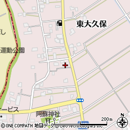 埼玉県富士見市東大久保199周辺の地図