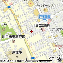 ピュアテラス東川口 壱番館周辺の地図