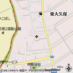 埼玉県富士見市東大久保229周辺の地図