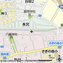 埼玉県ふじみ野市駒林930周辺の地図
