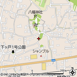 千葉県我孫子市下ケ戸403-5周辺の地図
