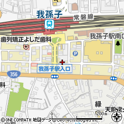 井坂石材店周辺の地図