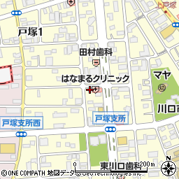 アイセイ薬局東川口店周辺の地図