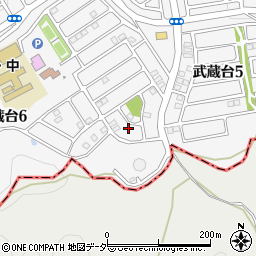 埼玉県日高市武蔵台5丁目11-11周辺の地図