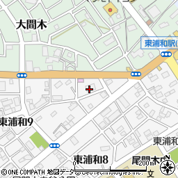 イオス株式会社浦和事業所周辺の地図