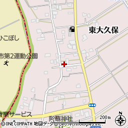 埼玉県富士見市東大久保302周辺の地図