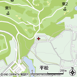 埼玉県飯能市平松518周辺の地図