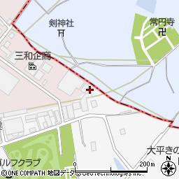 埼玉県飯能市下川崎171周辺の地図