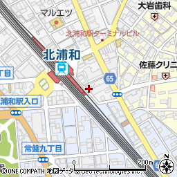 有限会社こばやし（美容用品）北浦和店周辺の地図