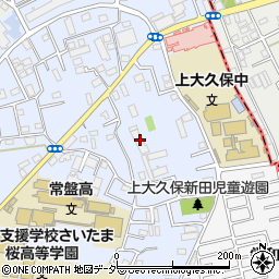 埼玉県さいたま市桜区上大久保824周辺の地図