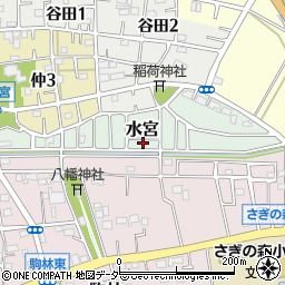 〒356-0020 埼玉県ふじみ野市水宮の地図
