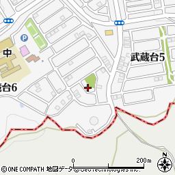 埼玉県日高市武蔵台5丁目11-14周辺の地図