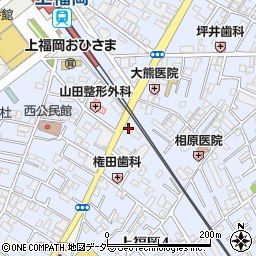 ＴＥＲＩＯＳ　ＴＩＭＥ４５上福岡Ｎｏ．２駐車場周辺の地図
