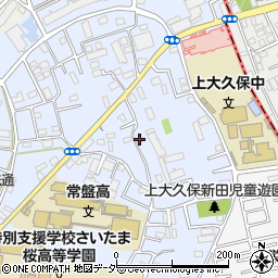 埼玉県さいたま市桜区上大久保819周辺の地図