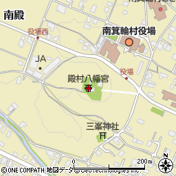 殿村八幡宮周辺の地図