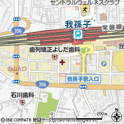 岩田屋駐車場周辺の地図