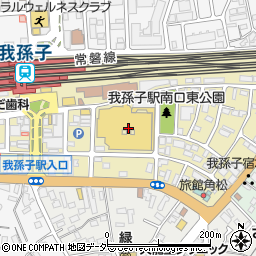 千葉銀行アビイクオーレ ＡＴＭ周辺の地図