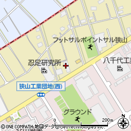 株式会社小泉北関東　狭山営業所周辺の地図