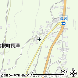 山梨県北杜市高根町長澤1628周辺の地図