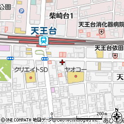 鳥貴族 天王台店周辺の地図