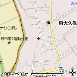 埼玉県富士見市東大久保332周辺の地図