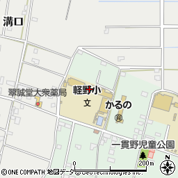神栖市立軽野小学校周辺の地図