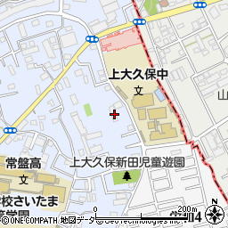 埼玉県さいたま市桜区上大久保845-4周辺の地図
