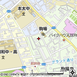 浦和・ルーテル教会周辺の地図