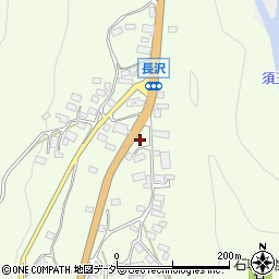 山梨県北杜市高根町長澤497周辺の地図