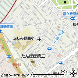 サンシティ上福岡周辺の地図