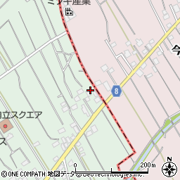 埼玉県狭山市中新田4周辺の地図